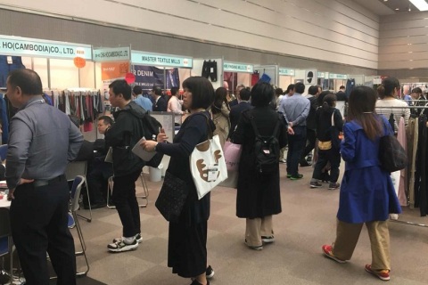 日本东京服装成衣展览会展会现场图片