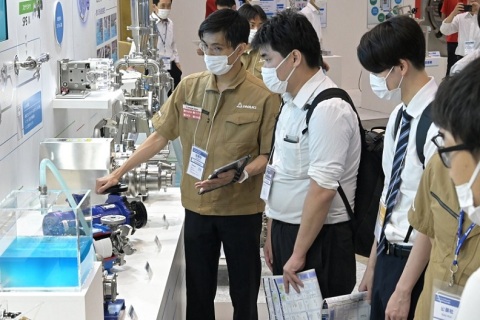 日本东京生物及制药工业展览会展会现场图片