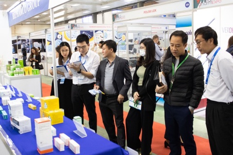 越南河内医疗器械、分析诊断、制药机械原料展览会展会现场图片