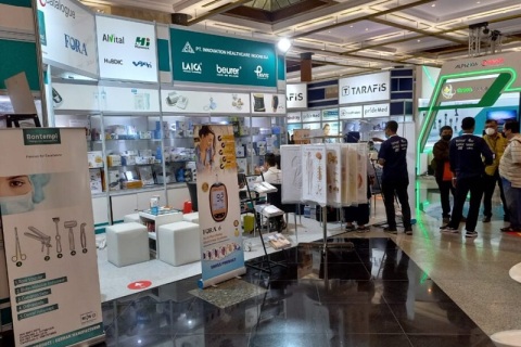 印尼医疗器械及实验室设备展览会展会现场图片