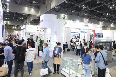 韩国首尔化妆品原料展展会现场图片