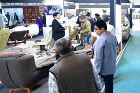 中东阿联酋沙迦家具展览会展会现场图片