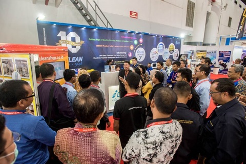 印尼雅加达清洁设备展览会展会现场图片