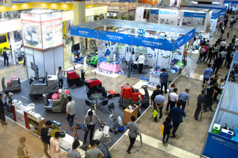 韩国首尔清洁设备及用品展览会展会现场图片