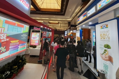 印尼雅加达连锁加盟展览会展会现场图片