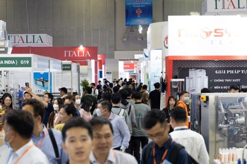 越南胡志明食品加工包装机械展览会展会现场图片