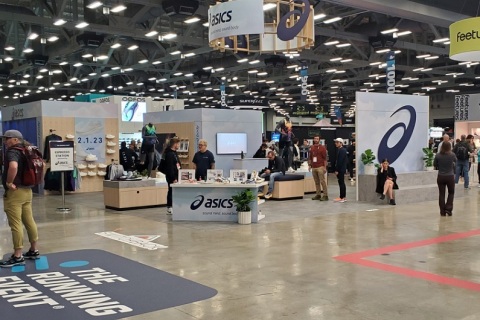 美国国际跑步运动及户外用品展览会展会现场图片