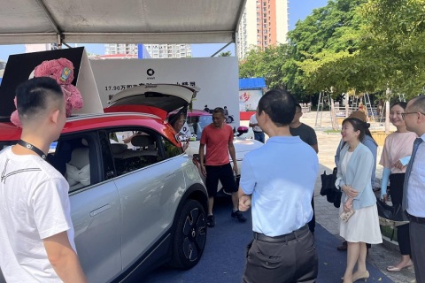 海南国际车展展会现场图片