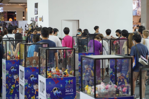 泰国曼谷玩具、潮玩展览会展会现场图片