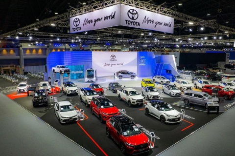 泰国曼谷国际汽车、摩托车展览会展会现场图片
