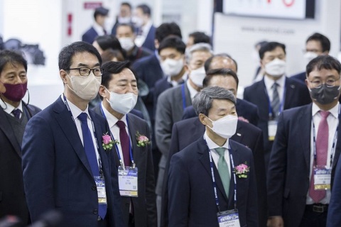 韩国首尔工程机械展览会展会现场图片
