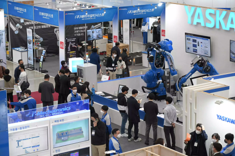 韩国国际ICT融合展展会现场图片