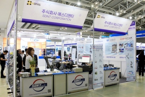 韩国昌原制造自动化技术展览会展会现场图片
