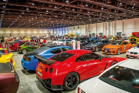 中东阿布扎比汽车、摩托车展览会展会现场图片