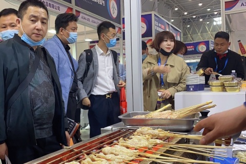 中国食材电商节-良之隆武汉食材展展会现场图片