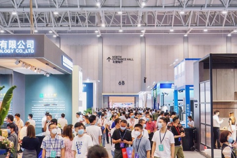佛山潭洲陶瓷展展会现场图片