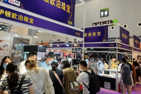 上海国际珠宝展览会展会现场图片