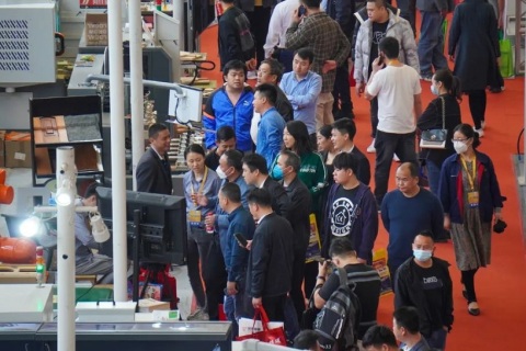 中国顺德(伦教)国际木工机械暨家具原辅材料博览会展会现场图片