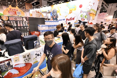 香港优质宠物用品展展会现场图片
