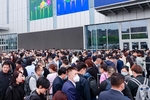 上海国际校服园服展览会展会现场图片