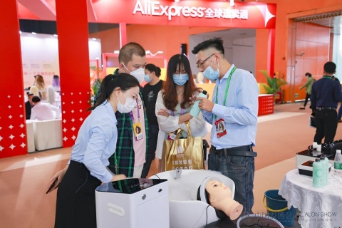 中国发制品春季交易会-郑州发博会美发展展会现场图片