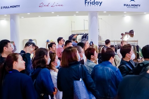 深圳服装定制展展会现场图片