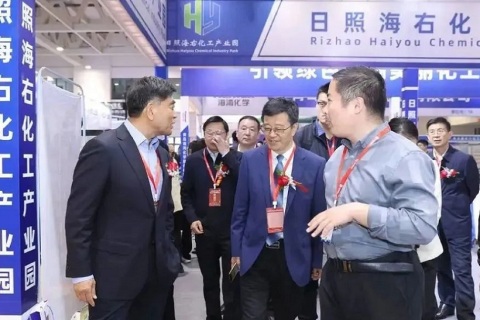 济南化工展展会现场图片