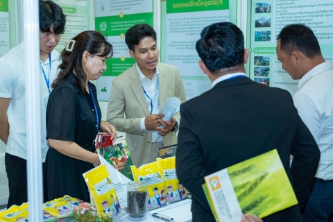 柬埔寨金边农业机械展览会展会现场图片