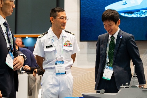英国格拉斯哥海军防务会议暨展览会展会现场图片