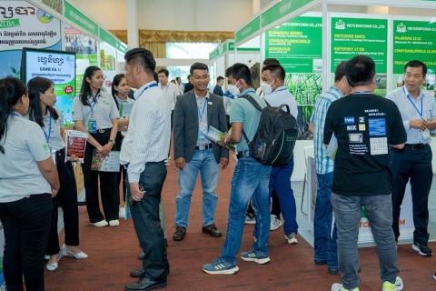 柬埔寨金边农业机械展览会展会现场图片