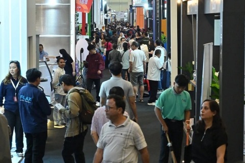 印尼泗水建筑、建材、室内装饰展览会展会现场图片