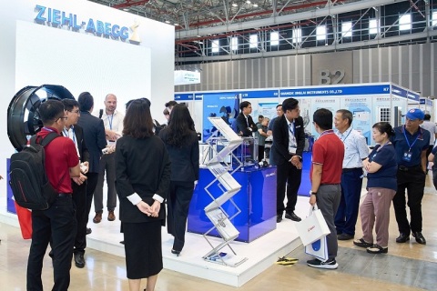 越南国际电池储能展览会展会现场图片