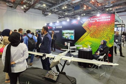 新加坡测绘展览会展会现场图片