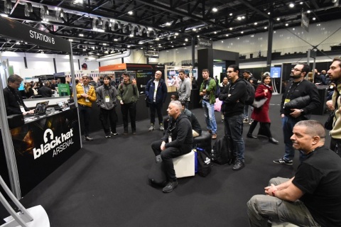 英国伦敦欧洲黑帽大会暨反黑客技术大会展会现场图片