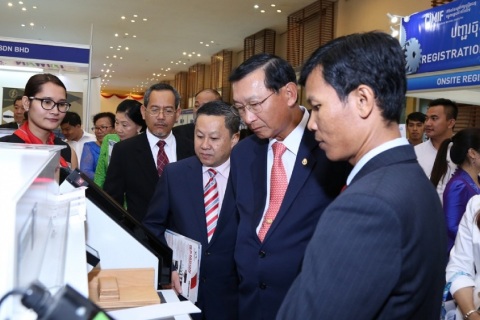 柬埔寨橡塑包装印刷工业展览会展会现场图片