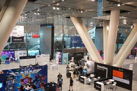 日本东京加密资产、WebX大会展会现场图片