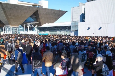 日本东京国际冬季漫画展Comiket展会现场图片