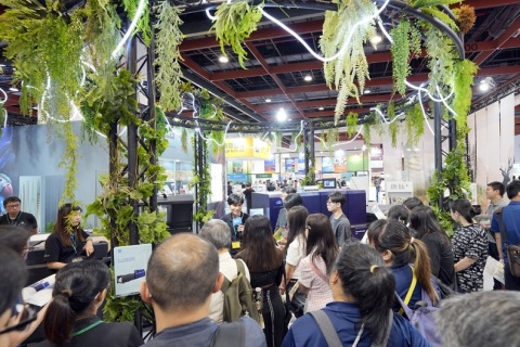 台湾台北印刷机材展览会展会现场图片